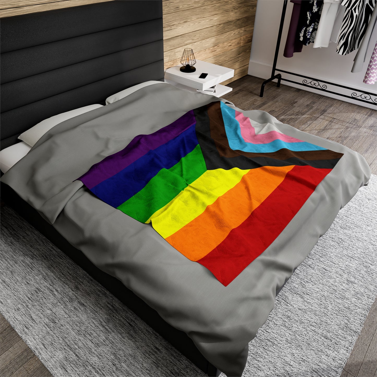 Pride Velveteen Plush Blanket