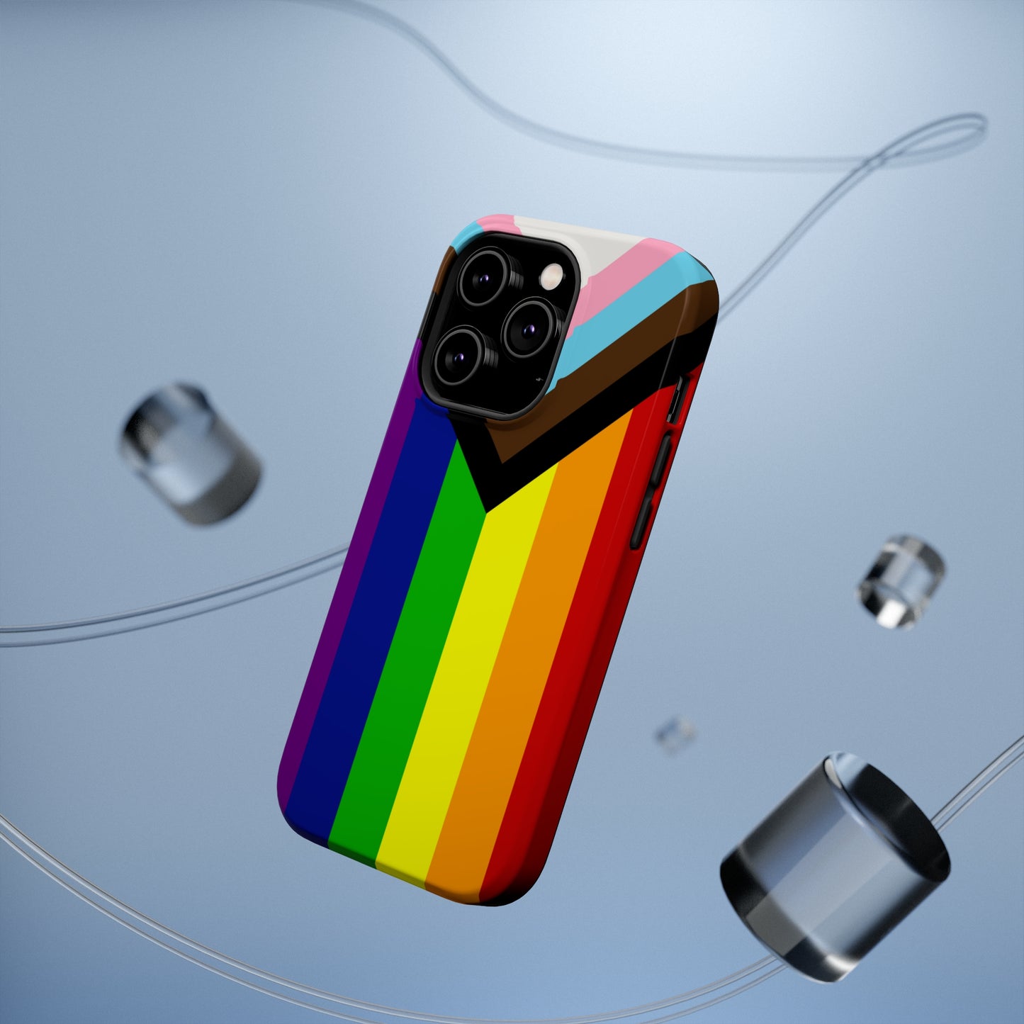 Progressive Pride Flag MagSafe Tough Case