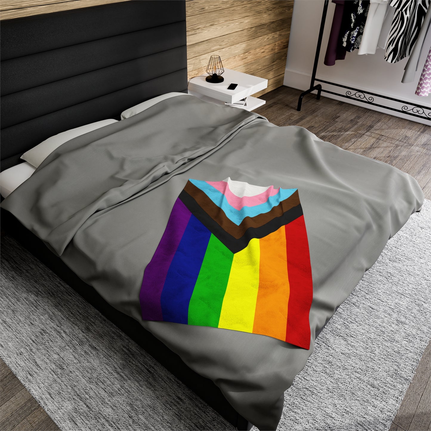 Pride Velveteen Plush Blanket