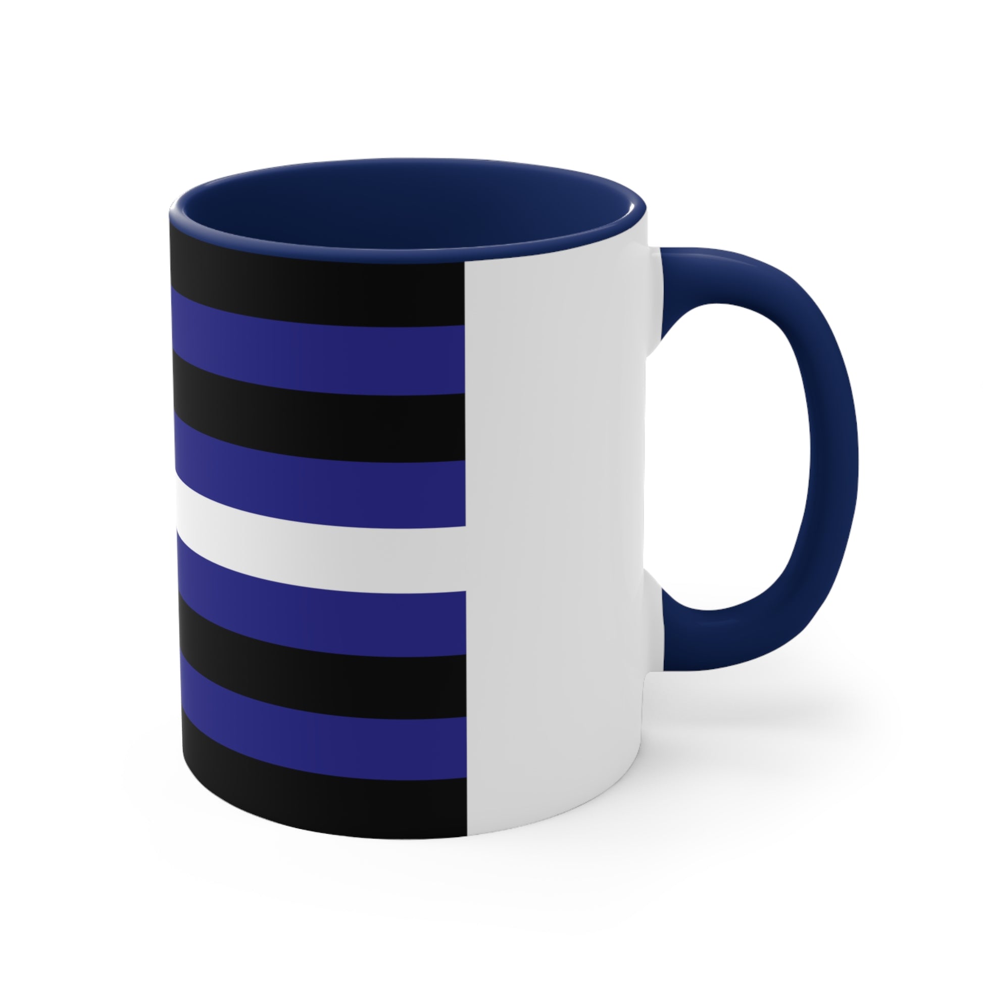 Coffee Mug with Leather Pride Flag