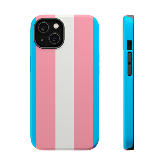 Phone Case with Trans Pride Flag