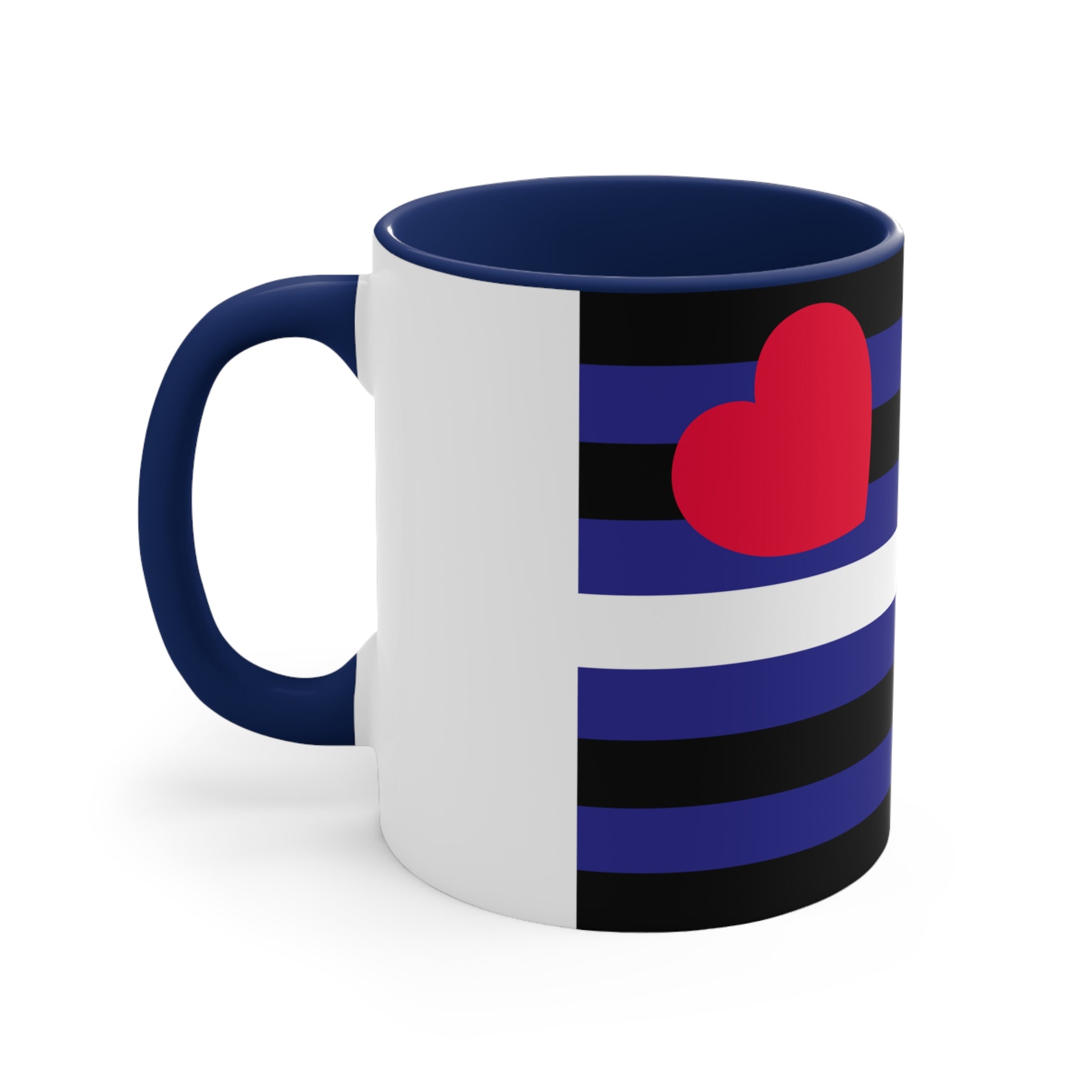 Coffee Mug with Leather Pride Flag