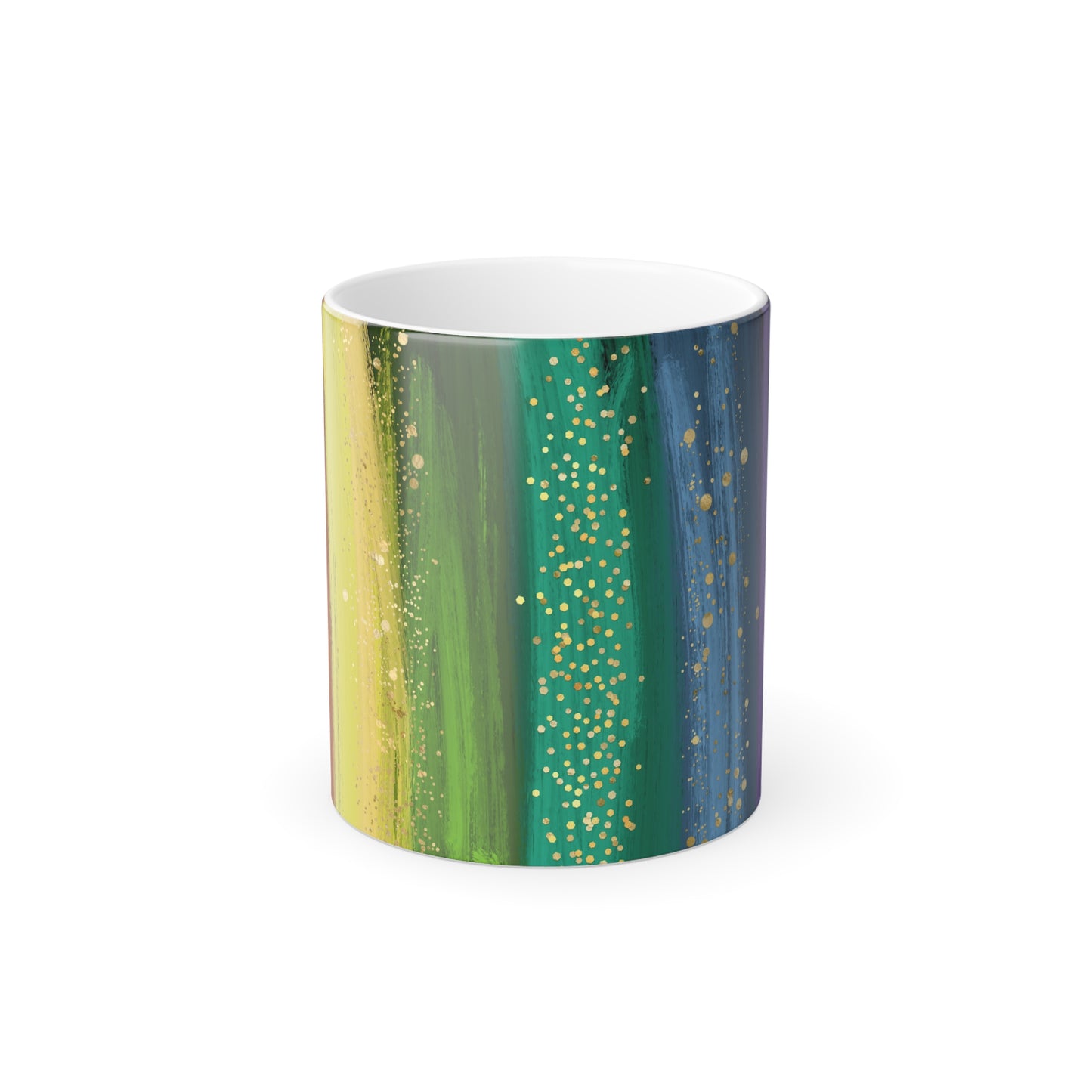 Rainbow Brush Color Morphing Mug