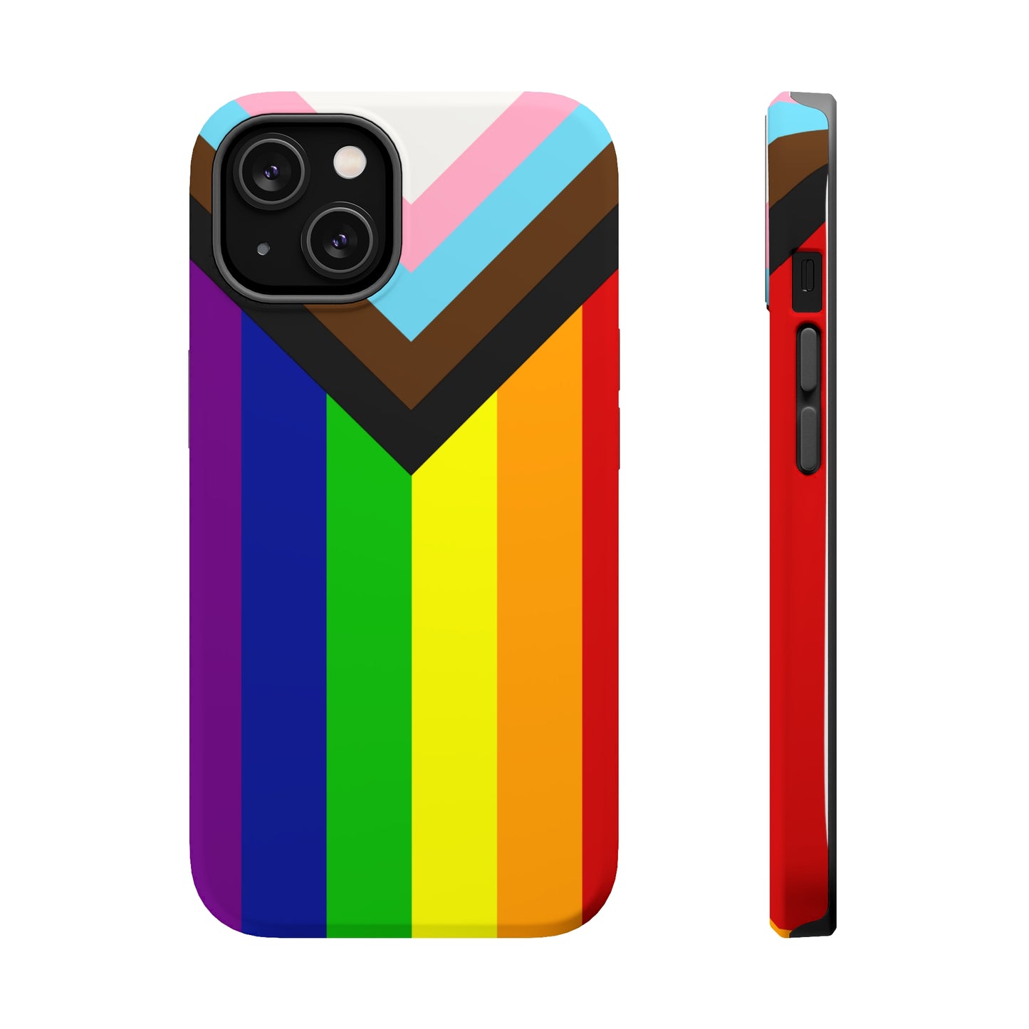 Progressive Pride Flag MagSafe Tough Case